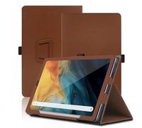 Étui pour Xppen Magic Note Pad 10.95 Pouces, Xppen Magic Note Pad Coque Tablette, Housse de Protection avec Support Pliable, Porte-Crayon et Dragonne, Protection Totale. (Marron)