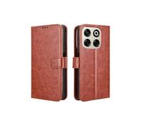 Etui Pour ZTE Blade V70/nubia V70 4G Couverture Bicelle Titulaire De La Carte Marron