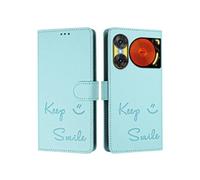Etui Pour ZTE Nubia 2 De Musique Blocage RFID Porte-cartes Portefeuille Cuir PU COUVERTURE FLIP Vert