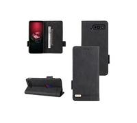 Etui Pour ZURSANA ASUS ROG5/ZS673KS Protection Complète Avec Porte-cartes Kickstand Housse De Protection Coque En Cuir Folio Flip Insertion De Carte