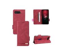 Etui Pour ZURSANA ASUS ROG5/ZS673KS Protection Complète Avec Porte-cartes Kickstand Housse De Protection Coque En Cuir Folio Flip Insertion De Carte