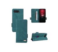 Etui Pour ZURSANA ASUS ROG5/ZS673KS Protection Complète Avec Porte-cartes Kickstand Housse De Protection Coque En Cuir Folio Flip Insertion De Carte