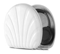 Étui Pro Rigide pour Casque Audio Geekria Compatible avec Audio-Technica ATH-SR50BT, ATH-MSR7, ATH-ANC700BT, Coque Dure, Durable, Protection Multi-Couches, Sac de Voyage (Coquillage, Blanc)