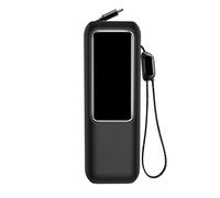 Etui Protecteur en Silicone Compatible avec Anker Zolo 165W, Banque d'énergie Housse de Protection Housse de Transport et de Stockage de Voyage pour Bloc d'alimentation (Étui Seulement) (Noir)