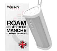 Étui Protecteur En Silicone Résistant Pour Sonos Roam 2 Nouvelle Couleur Blanche Avec Bouton Bluetooth Pour Roam2 Protégez Votre Haut-Parleur Bluetooth Sans Fil Avec Cette Housse