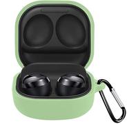 Étui Protecteur Pour Samsung Galaxy Buds Fe/Galaxy Buds 2 Pro 2022/Galaxy Buds 2/Galaxy Buds Live/Galaxy Buds Pro,Coque En Silicone Souple Anti-Perte Et Antichoc,Matcha Vert
