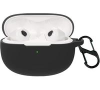 Étui Protecteur Silicone Ultra-Mince pour Xiaomi Buds 3T Pro - Housse Souple Haute Densité, Résistant aux Rayures et Anti-Empreintes (Noir)