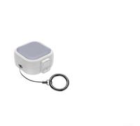 Étui Protection Chocs pour buds 4 Pro Accès Charge Étui Protection | Accès charge retirer, LED claire, vérifiez statut facilement, pratique quotidien(White-Gray)