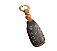Étui Protection Clé Voiture Coque Porte-clés pour Ford pour Fiesta pour Focus pour Mondeo pour Ecosport pour Kuga Coques De Clé(Black)