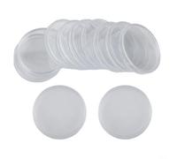 Étui Protection Monnaies 38mm Design Ouverture pour facile Étui | Design transparent optimal, visibilité totale des , empilable facilement, idéal pour archives numismatiques