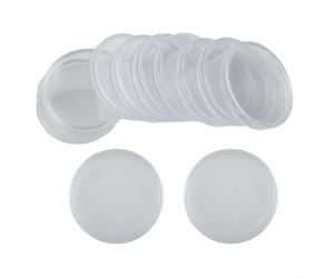 Étui Protection Monnaies 38mm Design Ouverture pour facile Étui | Design transparent optimal, visibilité totale des , empilable facilement, idéal pour archives numismatiques