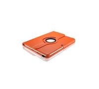 Etui PU cuir Coque Housse rotative 360°pour Samsung Galaxy Tab 4 T530/T531 10.1 - Orange