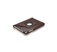 Etui PU cuir Coque Housse rotative 360°pour Samsung Galaxy Tab A T550/T555c 9.7 - Brun