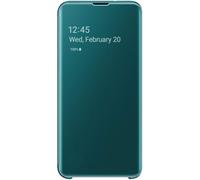 Étui Rabat Samsung Galaxy S10e Clear View - Protection Totale - Vert