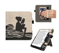Étui rabattable simili cuir pour Kobo Libra Colour