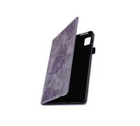Étui pour Realme Pad Mini Motif Papillon Fleurs Rangement cartes Support vidéo Avizar violet Violet G