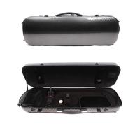 Étui rectangulaire en fibre de carbone et fibre de verre pour violon 4/4 avec sac de partitions (caseb 1)
