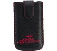 Étui Red Bull Racing noir + logo rouge pour Apple iPhone 4 et téléphones similaires