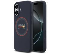 Etui Red Bull Silicone Red Ring MagSafe do iPhone 17 granatowy