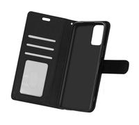 Housse pour Xiaomi Redmi Note 10 5G et Xiaomi Poco M3 Pro Folio Vintage Porte-carte Fonction Support Noir