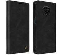 Étui Redmi Note 9S / 9 Pro / 9 Pro Max Vintage Porte-carte Support CaseMe Noir