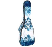 Étui rembourré pour ukulélé de concert de 58,4 cm en forme de cœur avec motif sucette rose esthétique avec rangement et bretelles, Multicolore 03., 25.9x9x3.1in/66x23x8cm, Organiseur de sac