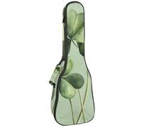 Étui rembourré pour ukulélé de concert de 58,4 cm en forme de cœur avec motif sucette rose esthétique avec rangement et bretelles, Multicolore 10., 25.9x9x3.1in/66x23x8cm, Organiseur de sac
