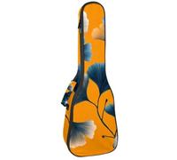 Étui rembourré pour ukulélé de concert de 58,4 cm, motif Bokeh pailleté, avec rangement et bretelles, Multicolore 08, 25.9x9x3.1in/66x23x8cm, Organiseur de sac