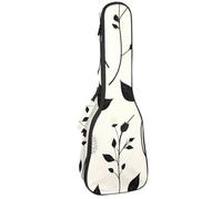 Étui rembourré pour ukulélé de concert de 58,4 cm Motif cœurs pastel, imperméable et durable, Multicolore 08, 25.9x9x3.1in/66x23x8cm, Organiseur de sac
