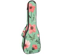 Étui rembourré pour ukulélé de concert de 58,4 cm - Motif puzzle coloré - Imperméable et durable, Multicolore 10., 25.9x9x3.1in/66x23x8cm, Organiseur de sac