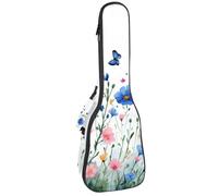 Étui rembourré pour ukulélé de concert de 58,4 cm - Motif puzzle coloré - Imperméable et durable, Multicolore 02, 25.9x9x3.1in/66x23x8cm, Organiseur de sac
