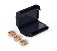 Étui rempli de gel - Joint droit 6x0,2 4mm² EASY-PROTECT 332 | Connecteur de câble étanche pour raccordement droit, protection IPX8, installation rapide sans outils ni mélange