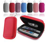 Étui résistant Love My Case pour lecteur MP3, étui à coque, support en métal avec mousqueton pour Apple iPod Nano 7ème génération et écouteurs, avec chiffon de nettoyage