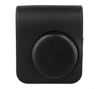 Étui rétro en cuir synthétique pour appareil photo Instax Mini 41 avec bandoulière réglable et poche pour appareil photo, pour voyage et quotidien, couvercle amovible avec fermeture magnétique et