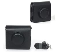 Étui rétro pour appareil photo Instax Wide EVO, pour Instax Wide EVO - Housse de protection, sac de rangement pour appareil photo avec bandoulière réglable, Noir , Étui rétro pour appareil photo