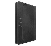 Étui Rétro Pour Tablette 10 Pouces Support Réglable Et Porte-Carte Noir