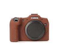 Étui Rieibi EOS R8, Housse de Protection en Silicone Souple pour Appareil Photo Canon EOS R8 EOSR8, Étui Léger pour Appareil Photo EOS R8 - Café