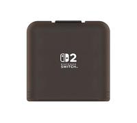Etui rigide 24 cartes Noir mat compatible pour Nintendo Switch 2