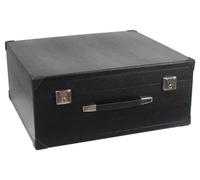 Etui Rigide Accordeon 120 Basses Coffre Bois Rembouree 54x54x25cm Verrouillable