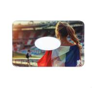 Étui rigide anti-RFID - Color Pop - Collection Foot - Compact - Fabrication française