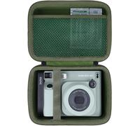 Étui Rigide Compatible avec Fujifilm Instax Wide 400 Appareil Photo,Le Sac en Filet Peut Contenir Le Instax Wide 400 Pellicule(Vert,Étui Uniquement)