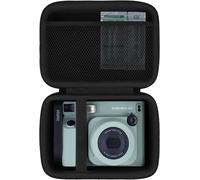 Étui Rigide Compatible avec Fujifilm Instax Wide 400 Appareil Photo,Le Sac en Filet Peut Contenir Le Instax Wide 400 Pellicule(Noir,Étui Uniquement)