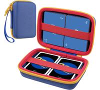Étui Rigide Compatible Avec Jeux De Uno Cartes,Étui Rigide D'une Capacité Maximale De 300 Cartes - Sans Les Cartes(Bleu,Étui Uniquement).[E3810]