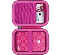Étui Rigide Compatible avec l'imprimante Photo Portable instantanée sans Fil Kodak x Barbie Step Slim,Housse de Rangement protectrice pour Autocollant 2 x 3 Pouces,étui Uniquement