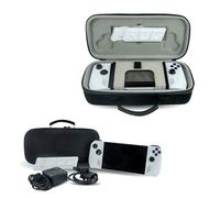 Étui rigide compatible avec ROG Ally et accessoires, sac à main de protection en EVA pour ROG Ally, résistant aux chocs, antidérapant, étanche, Noir , Organiseur de sac