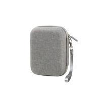 Étui rigide de transport en tissu EVA pour Fujifilm Instax Mini Liplay Link EVO Kodak Mini Shots2 C210R, sac pour appareil photo imprimé-Gris