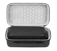 Étui Rigide de Transport Geekria Compatible Bose SoundLink Plus, Coque de Voyage EVA de Protection avec intérieur alvéolé, Base en Tissu Doux et poignée renforcée (Gris foncé)