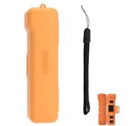 Étui rigide de voyage avec fente de rangement magnétique pour DJI Osmo Pocket 3, peut contenir 2 cartes microSD et 3 filtres d'objectif, étui de protection avec lanière pour Pocket 3 Accessoires pour