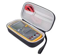 Étui rigide de voyage pour Fluke 117/115/116 électriciens multimètre numérique Sac de rangement de protection avec poche en maille pour accessoires de maintien