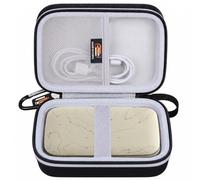 Étui rigide en EVA compatible avec imprimante photo instantanée HP Sprocket Select Portable/2ème édition, support de voyage portable avec poche en maille pour câble USB et accessoires (étui uniquement